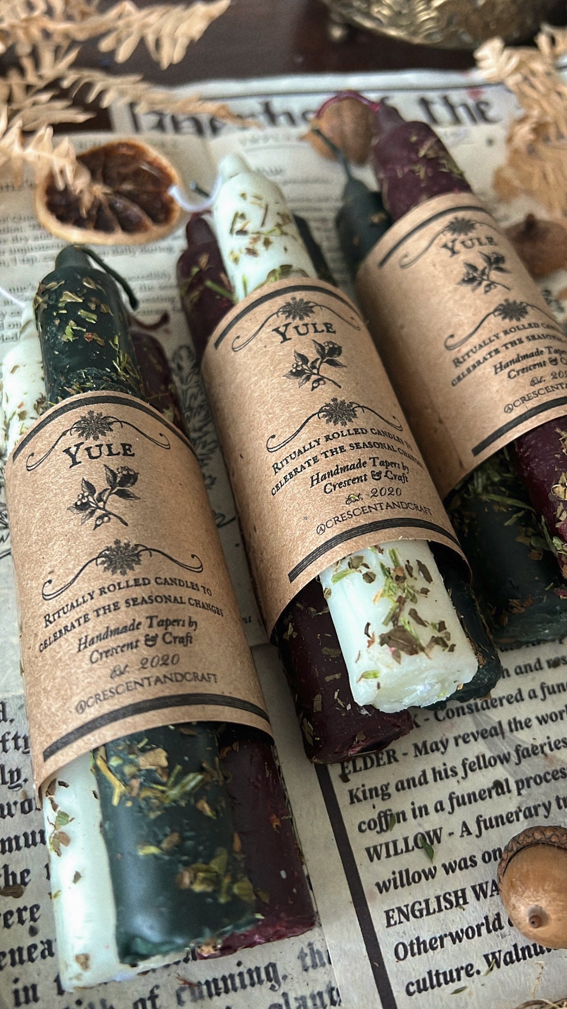 Sabbat Ritual Candles