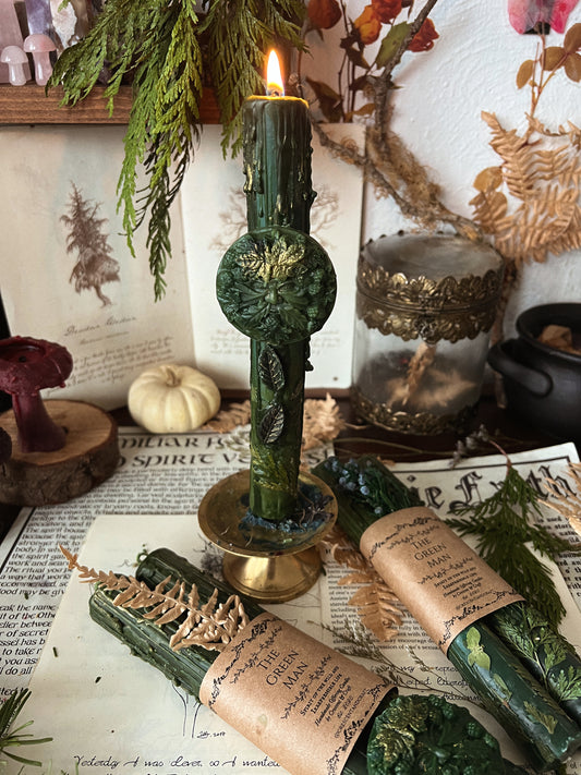 The Green Man Pillars