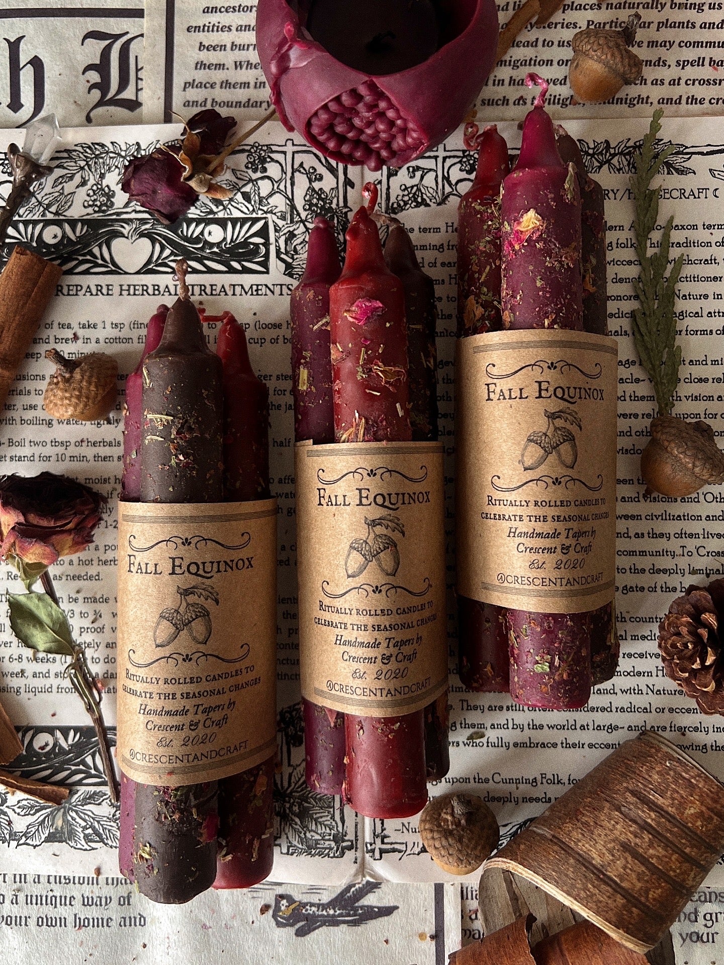 Sabbat Ritual Candles