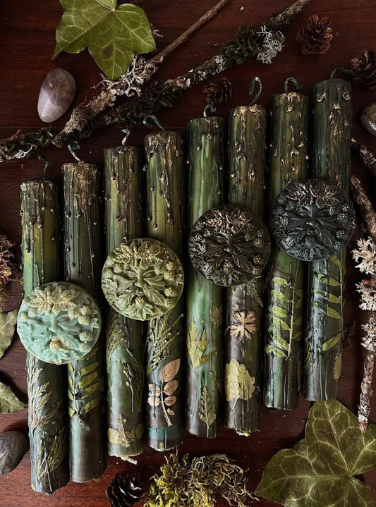 The Green Man Pillars