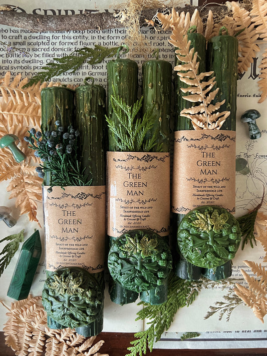 The Green Man Pillars