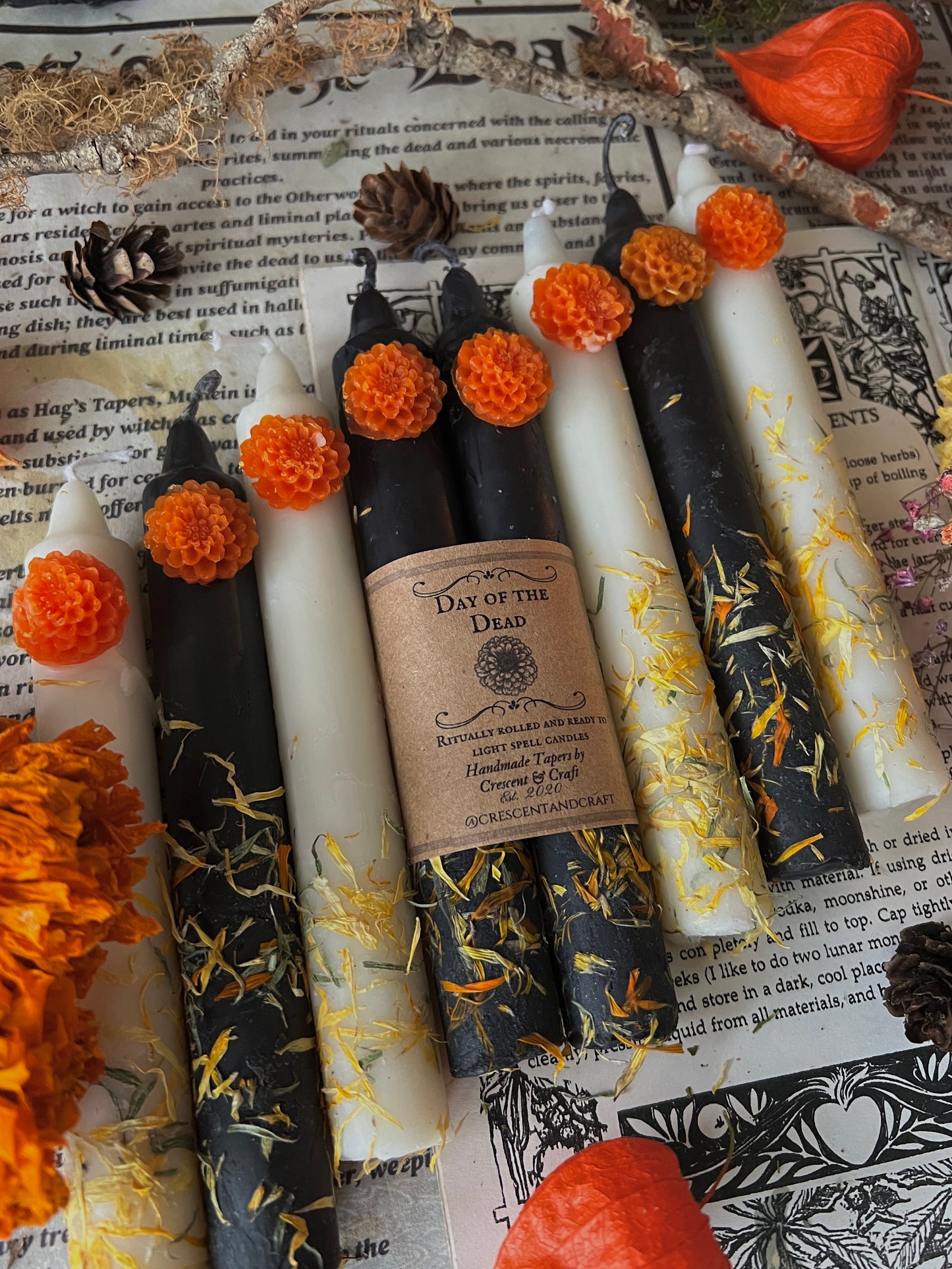 Day of the Dead Tapers