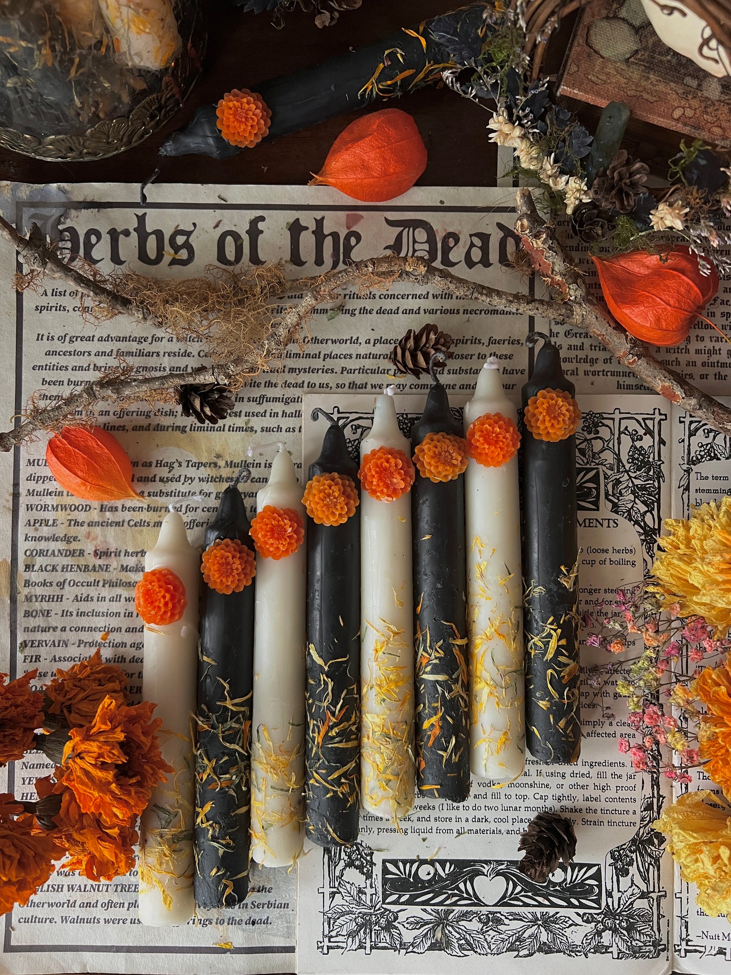 Day of the Dead Tapers