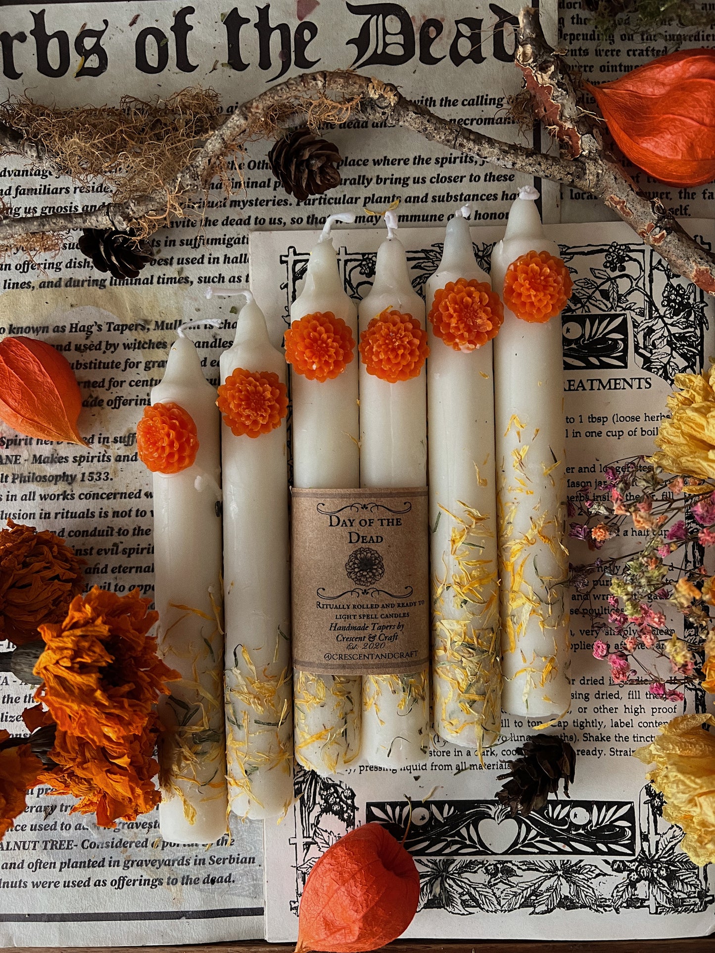 Day of the Dead Tapers