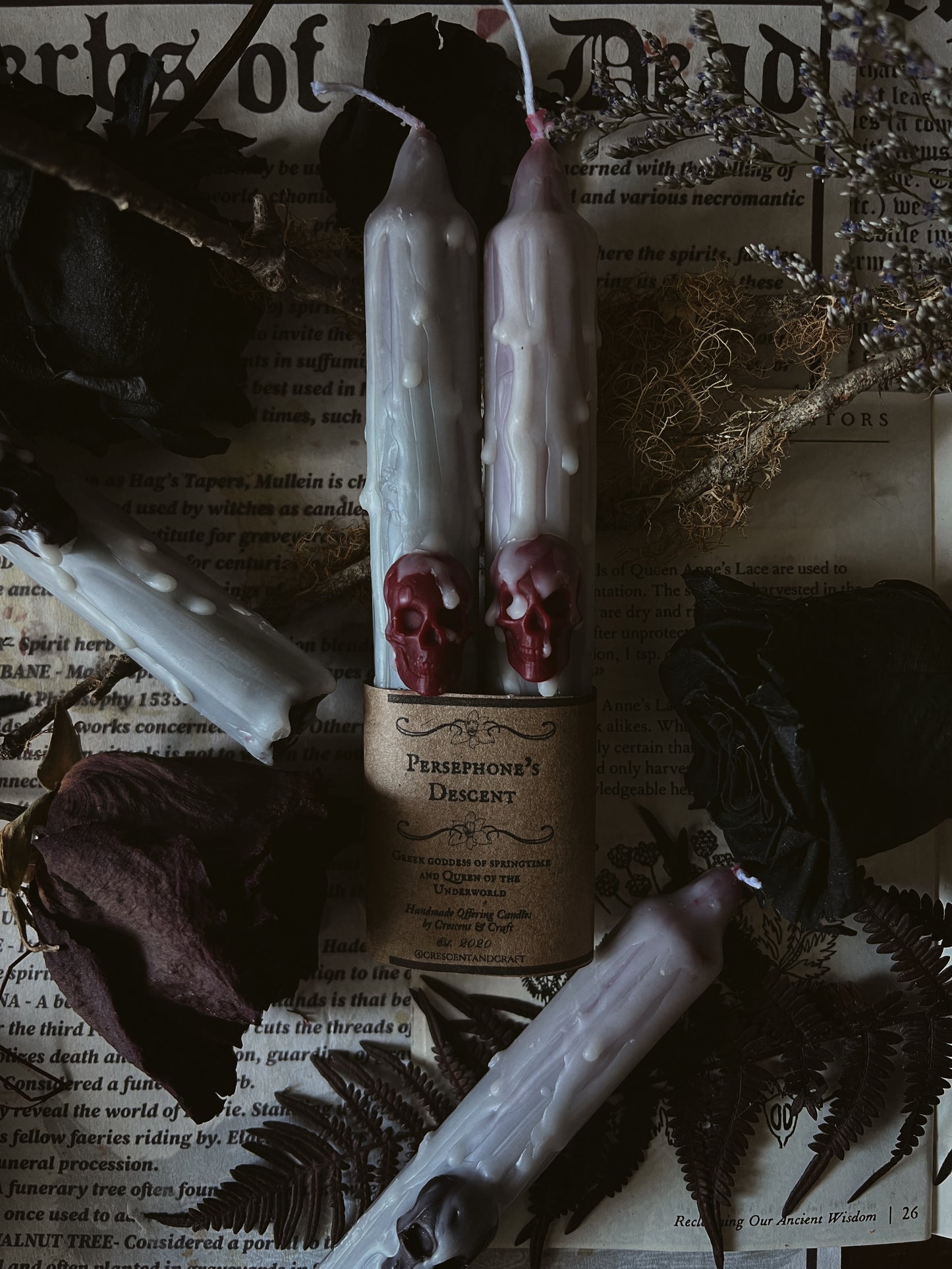 Persephone's Descent Candles