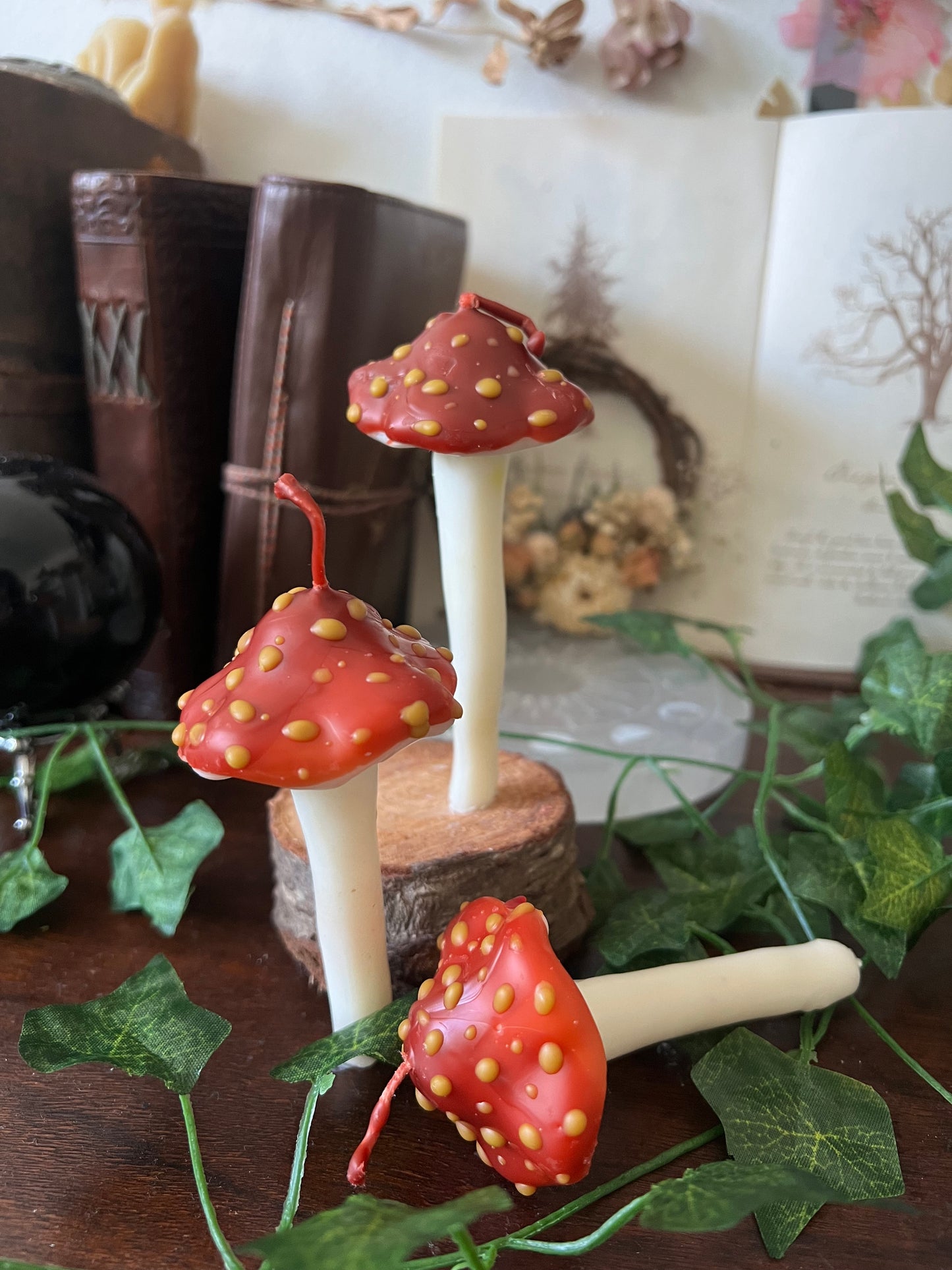 Magic Mushroom Candles