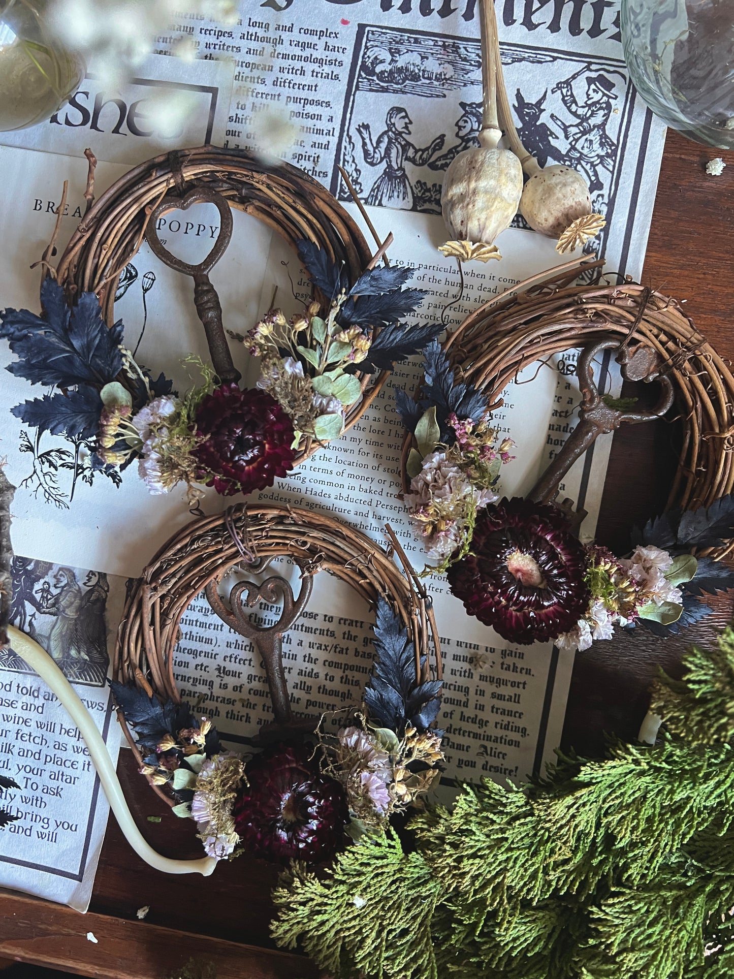 ⚰︎ Samhain Wreaths ⚰︎