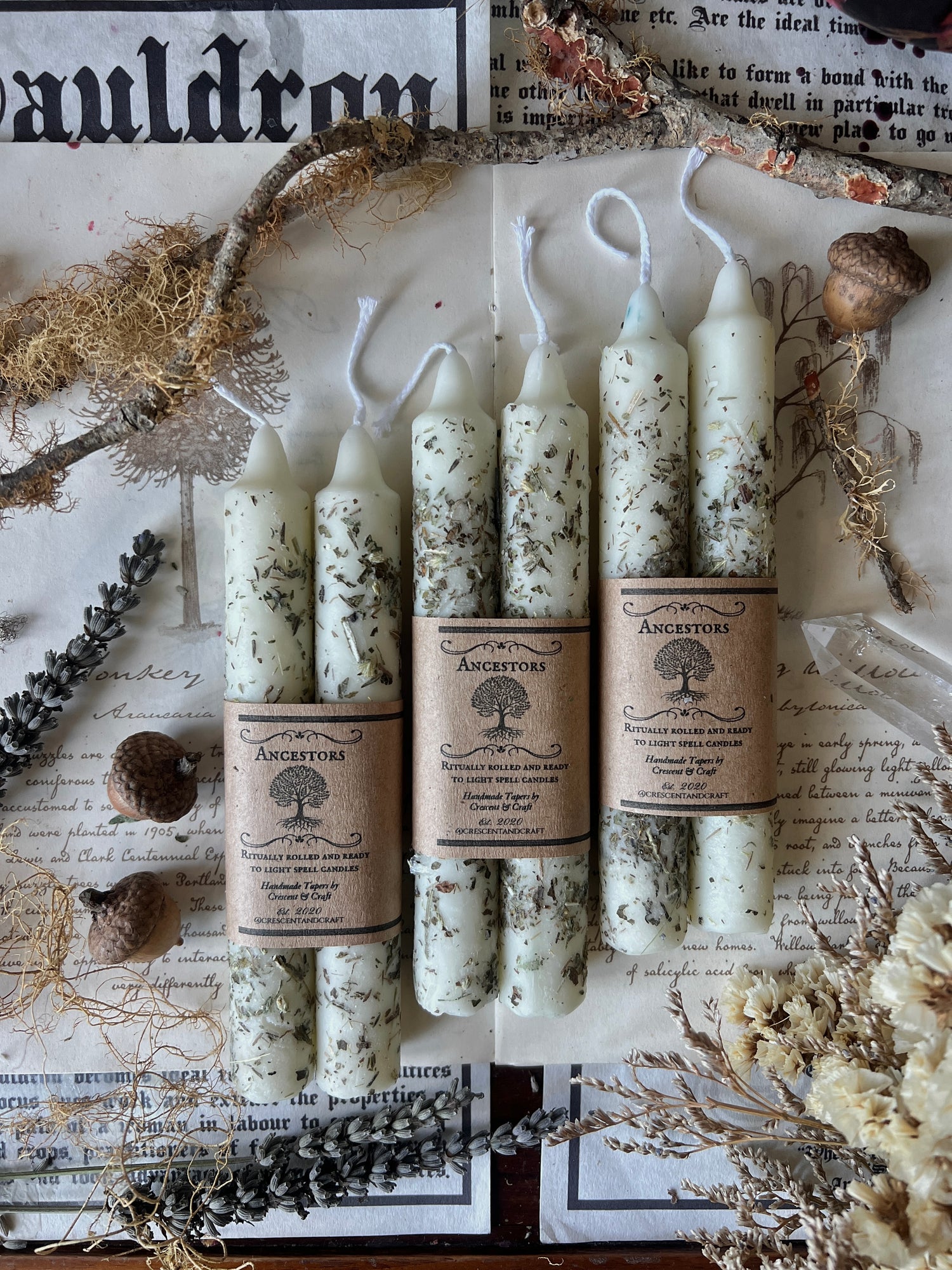 Dressed Spell Candles