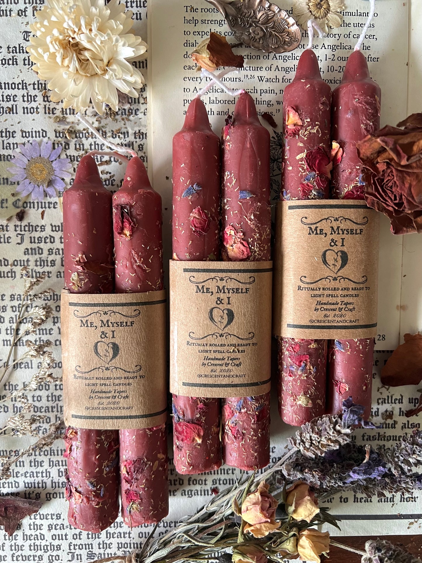 Dressed Spell Candles