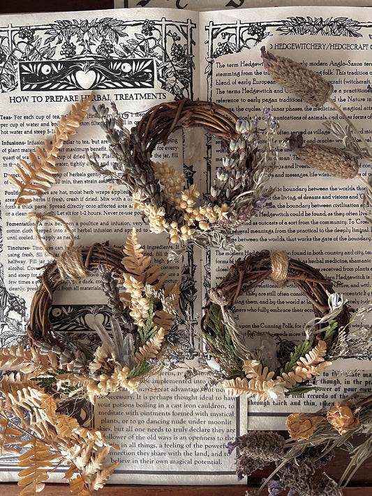 Mini Imbolc Wreaths