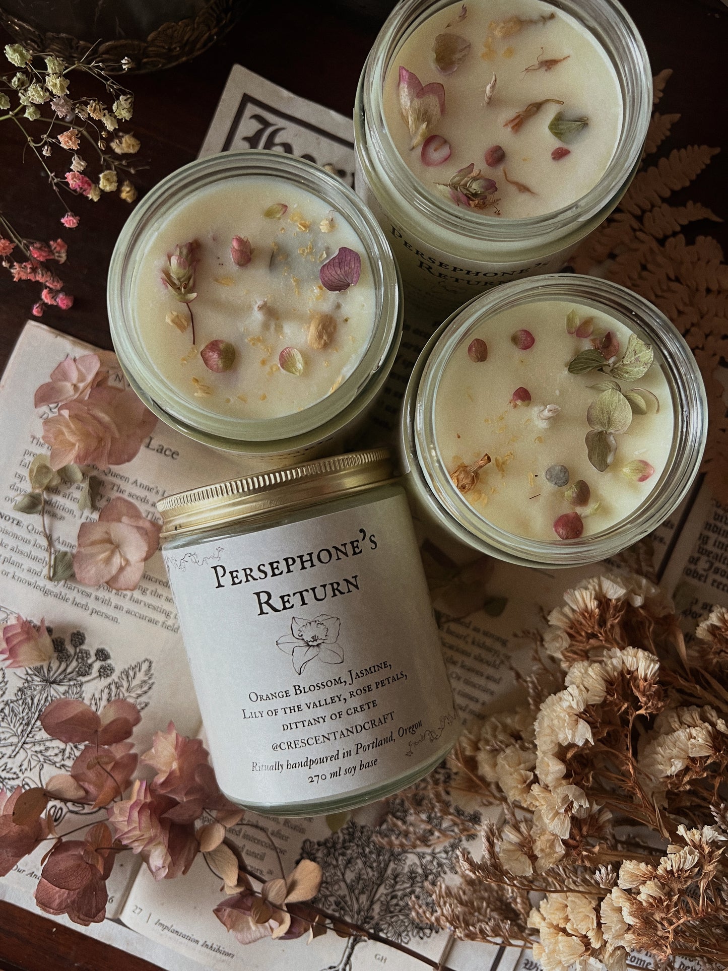 Persephone's Return Scented Candle