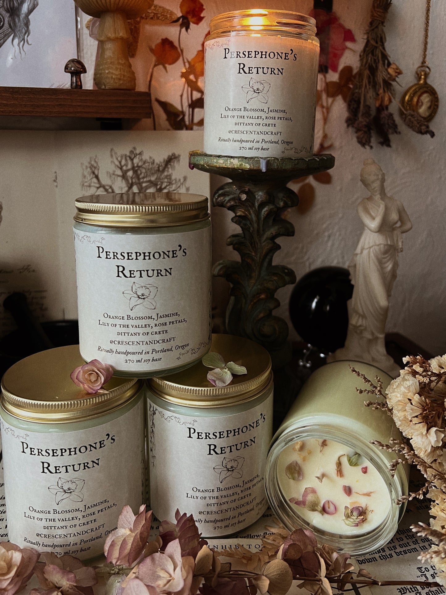 Persephone's Return Scented Candle