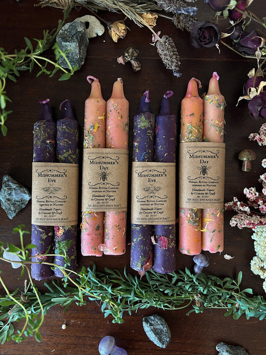 Midsummer Fae Tapers