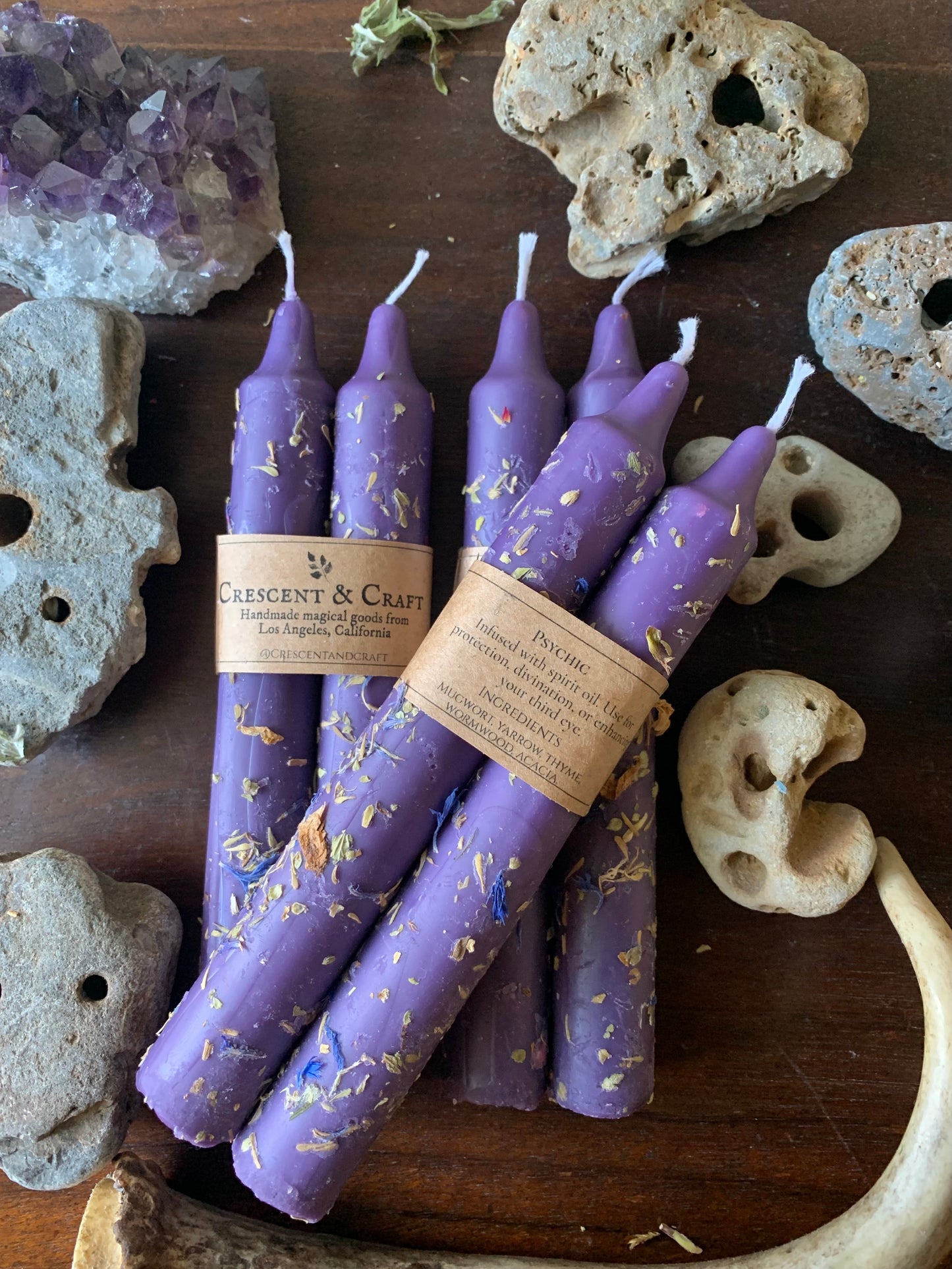 Hagstone Ritual Candles